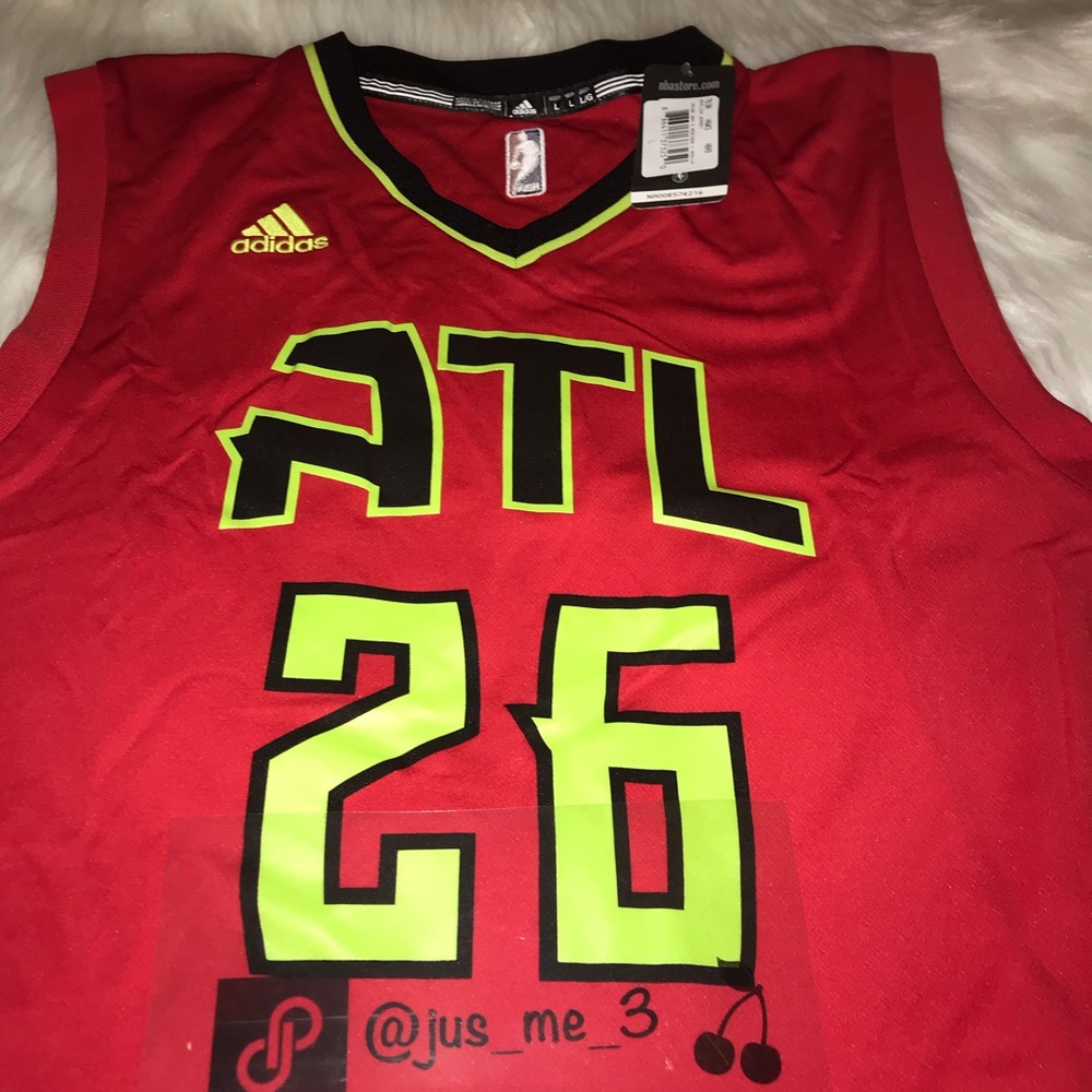 Adidas Atlanta Hawks K.Korver Jersey 🚨2/$30 HP ❤️ - Picture 5 of 8